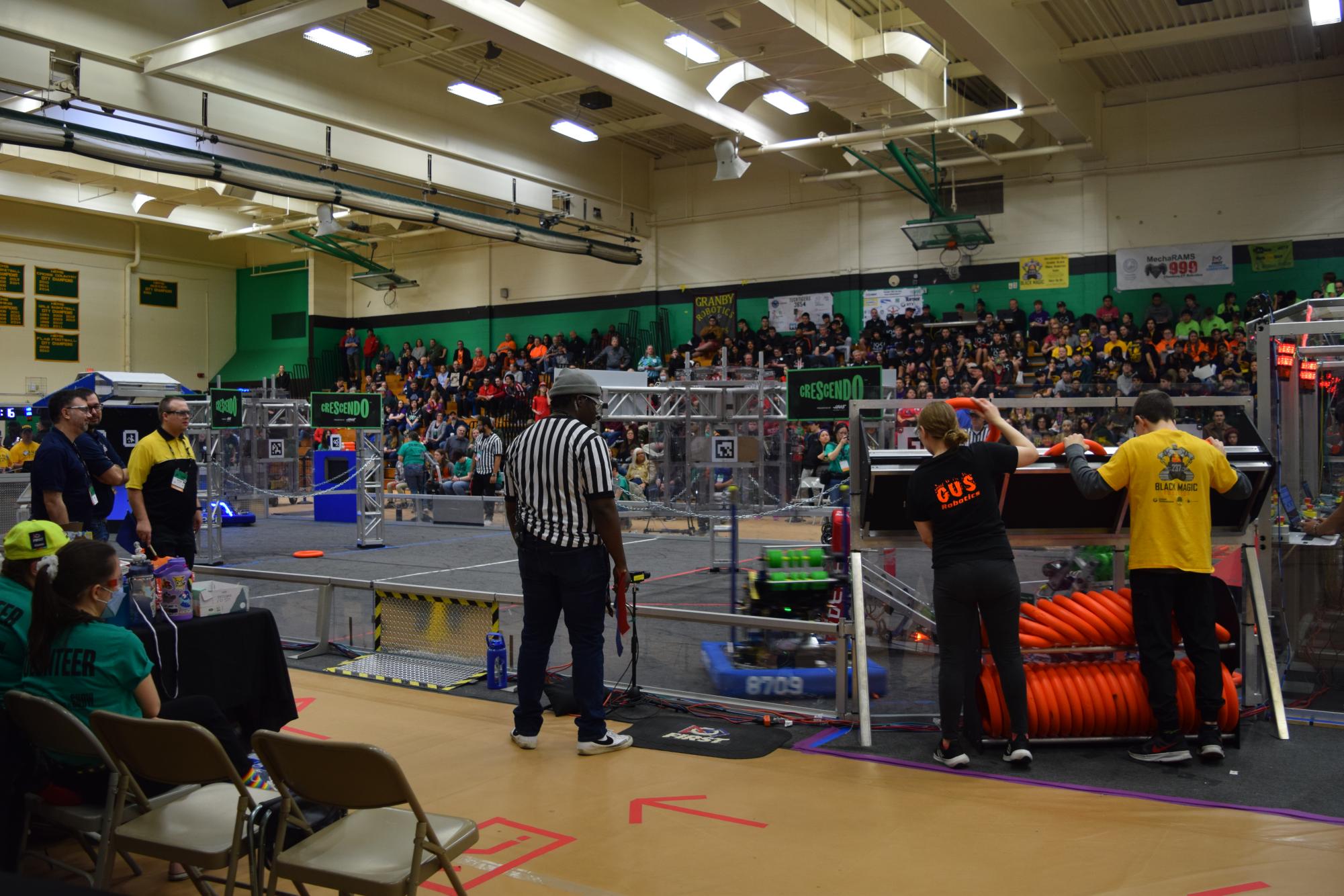 The+Robotics+Teams+First+Competition+of+the+Season