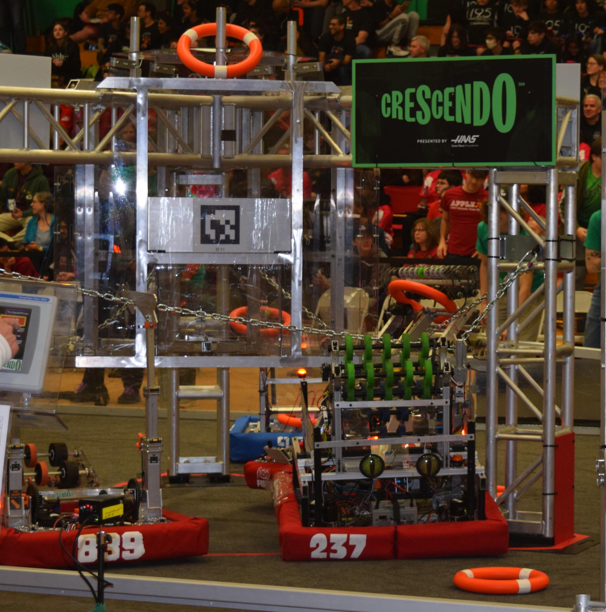 The+Robotics+Teams+First+Competition+of+the+Season