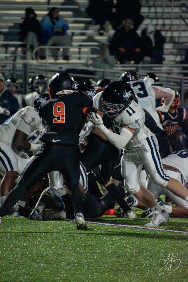 Football seniors celebrate Last home game