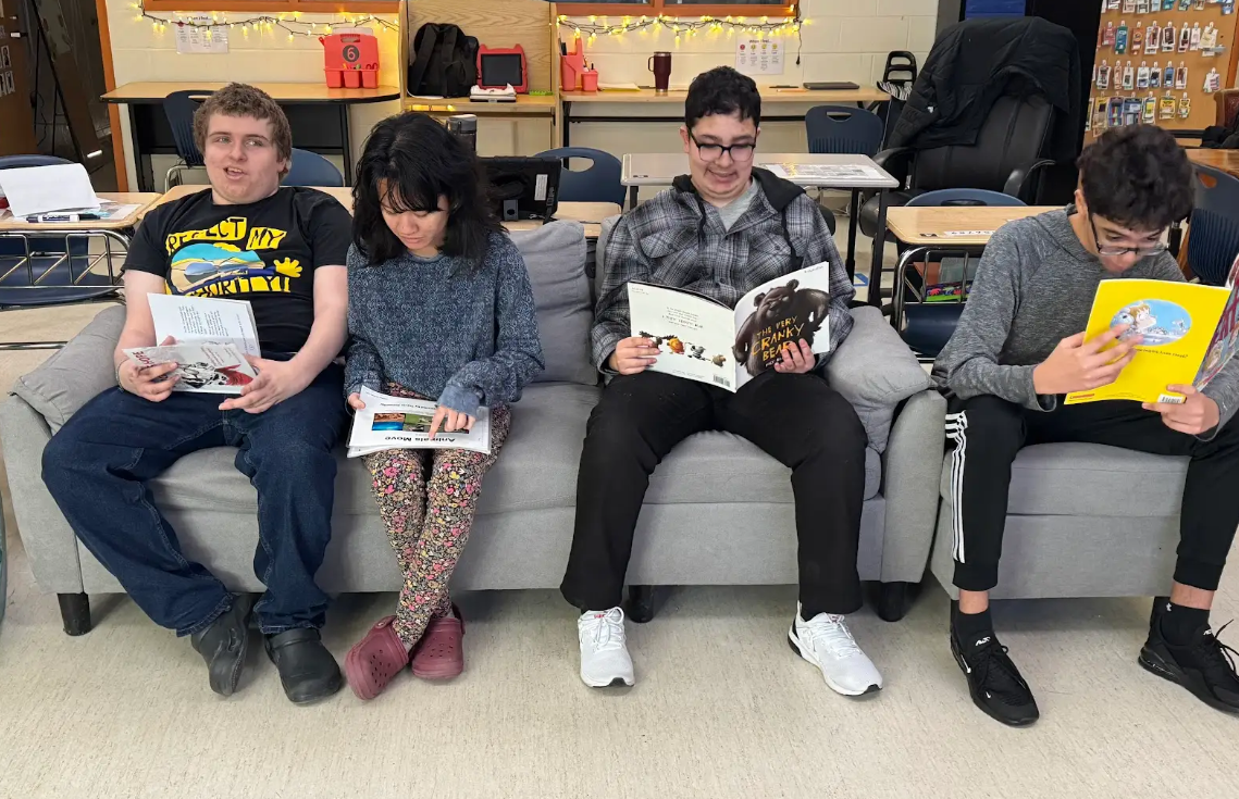 Watertown High School Celebrated Read Across America Week